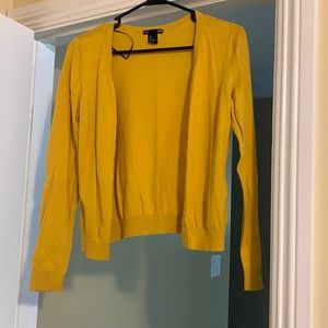 Yellow H&M cardigan